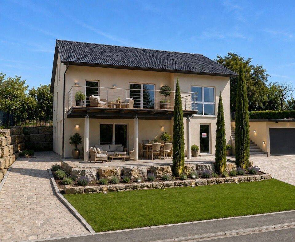 Hochwertiges & Luxuriöses Haus mit 3 Wohnungen, 97340 Marktbreit