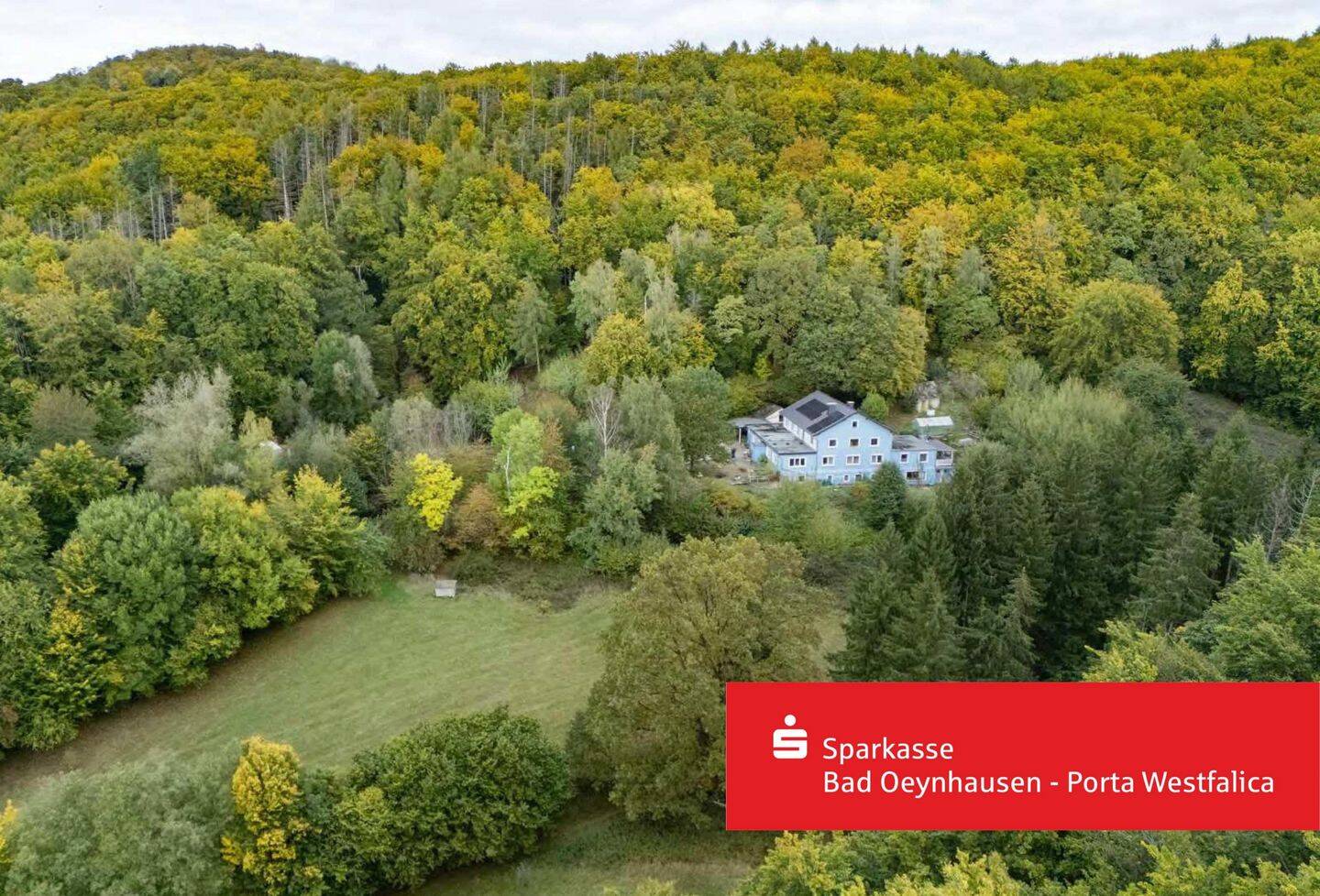 Alleinlage, Weitblick, Freiheit – Einzigartiges Anwesen mit weitläufigem Naturgrundstück, 32457 Porta Westfalica