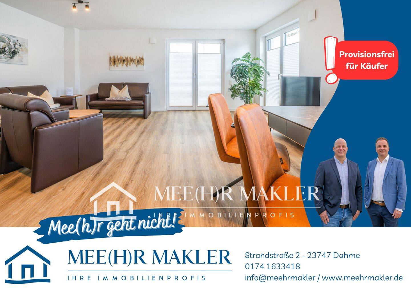 Strandnahe 2-Zimmer-Neubau-Ferienwohnung (Bj. 2024) – möbliert | 72 m² | Erdgeschoss | Ostsee, 23747 Dahme