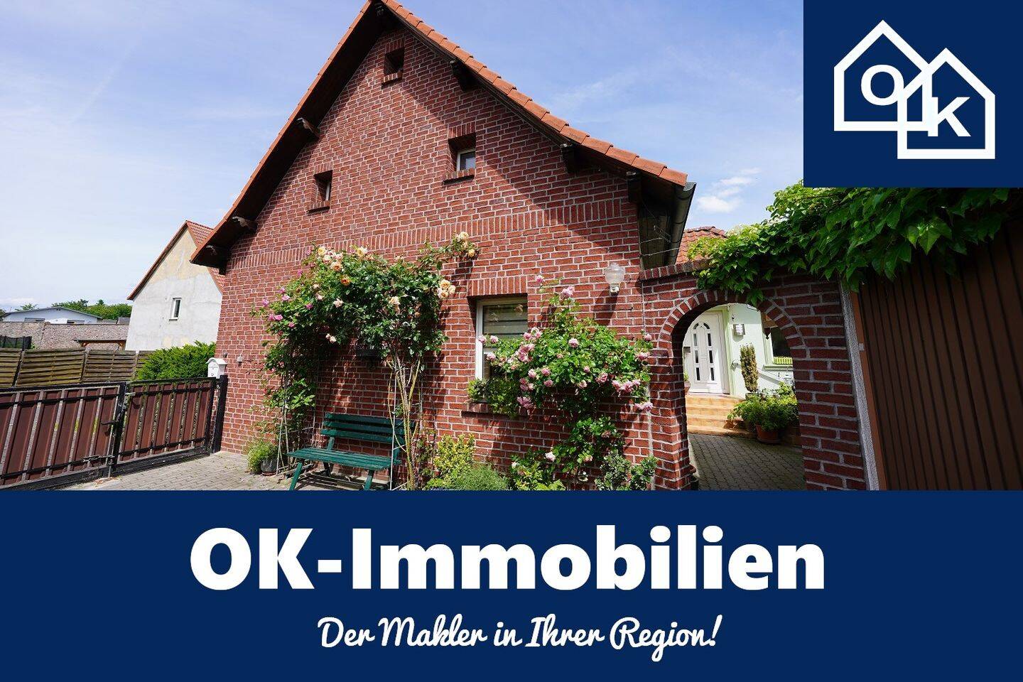 Gemütliches Haus mit Garage, und überdachtem Freisitz auf kleinem Grundstück in gepflegter Lage von Dahlenwarsleben, 39326 Niedere Börde
