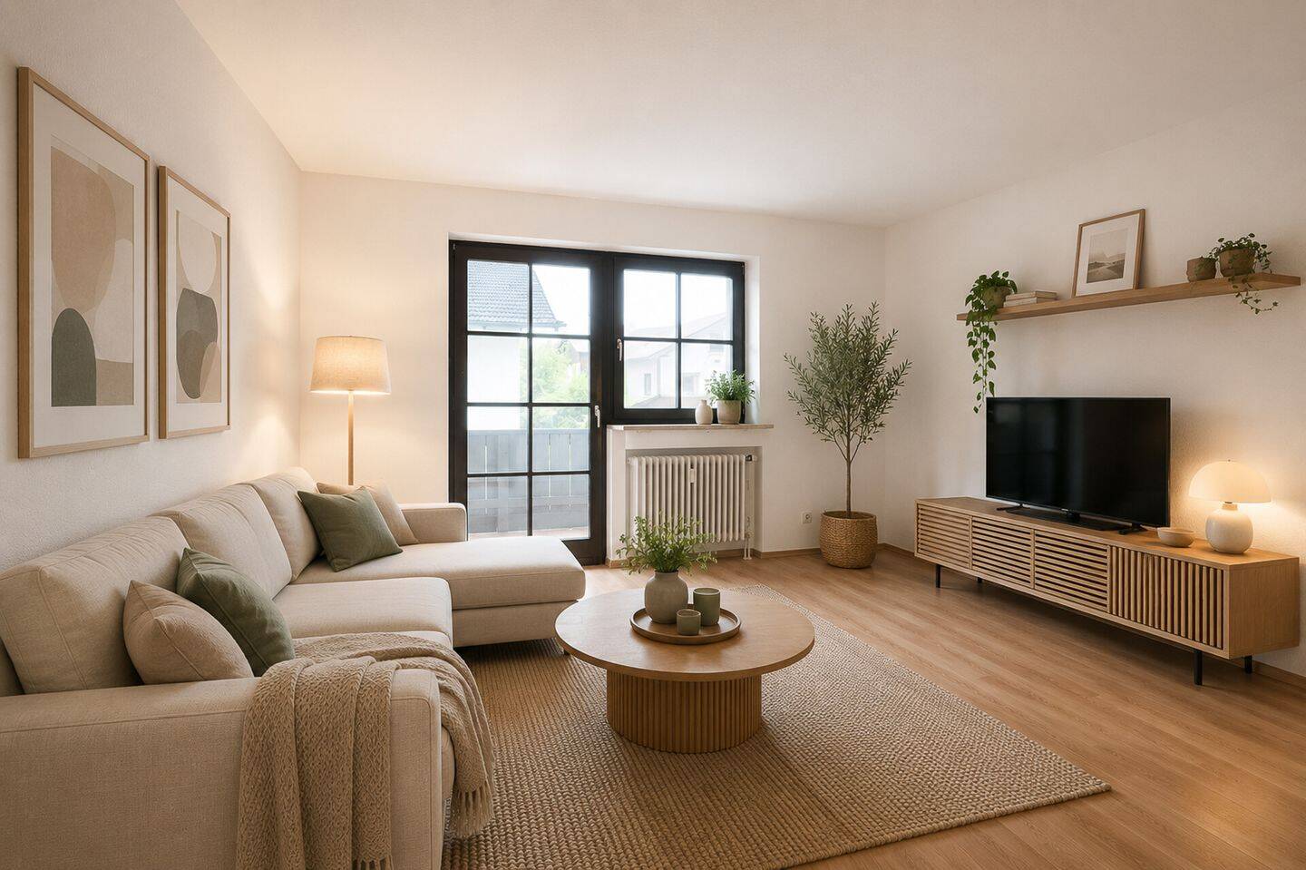 Attraktive 2 – Zimmer – Wohnung mit zwei Balkonen in Bad Endorf, 83093 Bad Endorf