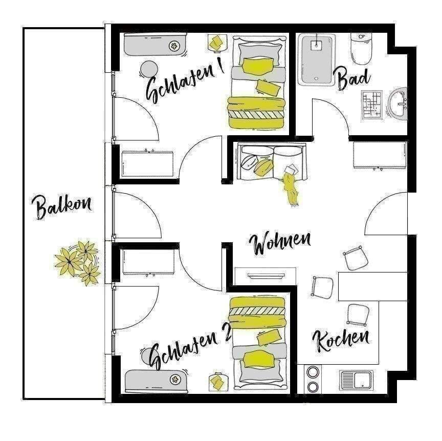 Möblierte Doppel-Apartments (2er WG) – Fußläufig zur PH, 73525 Schwäbisch Gmünd