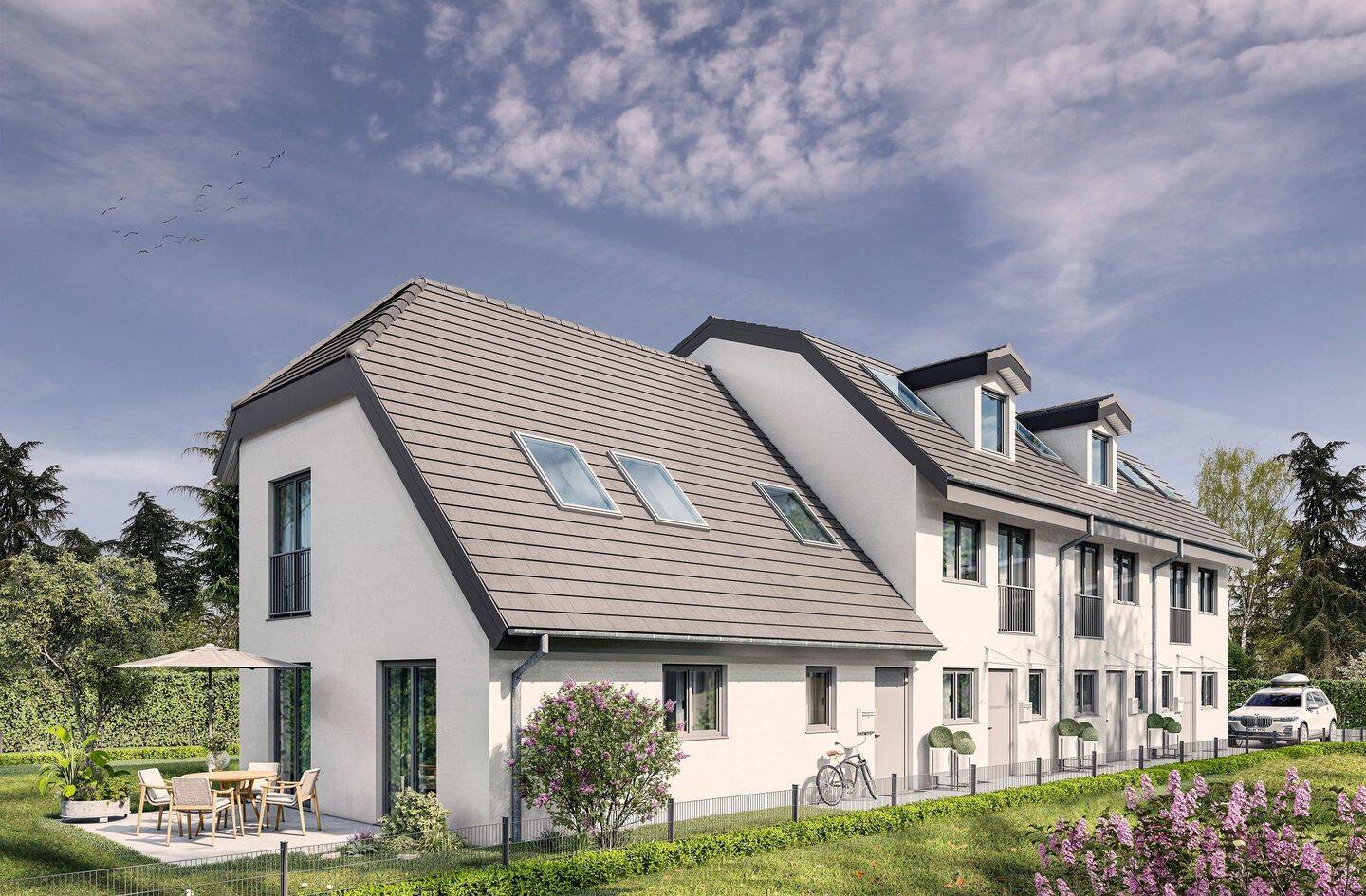 Stadthaus bezugsfertig (Massivbau) mit KfW-Förderung, ruhige Lage, ohne Garten, 81827 München (Ramersdorf-Perlach Trudering-Riem)