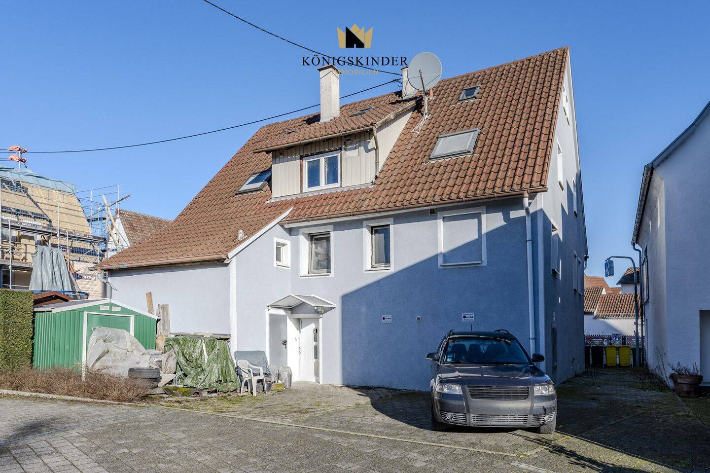 Renditepotenzial in zentraler Lage: Mehrfamilienhaus mit Parkplätzen in Aspach, 71546 Aspach