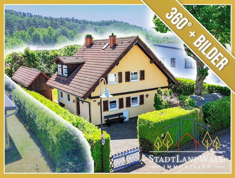 Ruhe, Natur und Wohnqualität: Attraktives Einfamilienhaus zw. Wald u. See, 66996 Ludwigswinkel