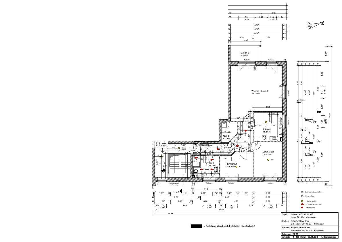 Attraktive 3-Zimmer-Wohnung mit barrierefreiem Zugang, Stellplatz und Fahrradschuppen, 27419 Sittensen