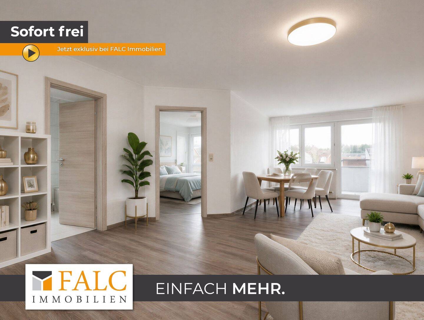 3 Zimmer, das geht immer, SOFORT einziehen – FALC Immobilien, 74219 Möckmühl