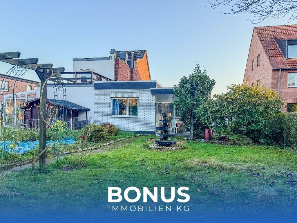 Zentral gelegen, angenehm ruhig: Ebenerdiger Bungalow mit Garten und 103 m² Wohnfläche, 41065 Mönchengladbach (Hardterbroich Hermges Lürrip Pesch)