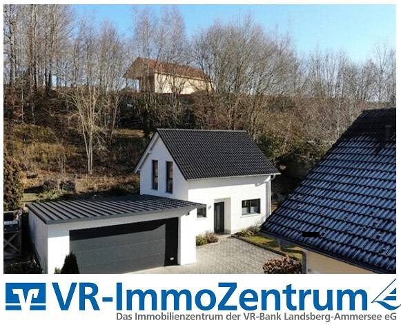 Baugrundstück mit energieeffizientem Einfamilienhaus und weiterer Bebauungsmöglichkeit, 86947 Weil