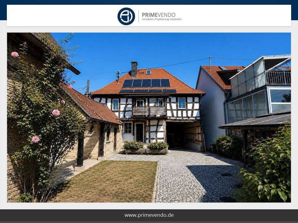 Historisches Fachwerkanwesen – Energiewunder mit ca. 500 m² Garten – Ideal für Familien und Bauplatz, 76879 Hochstadt (Pfalz)