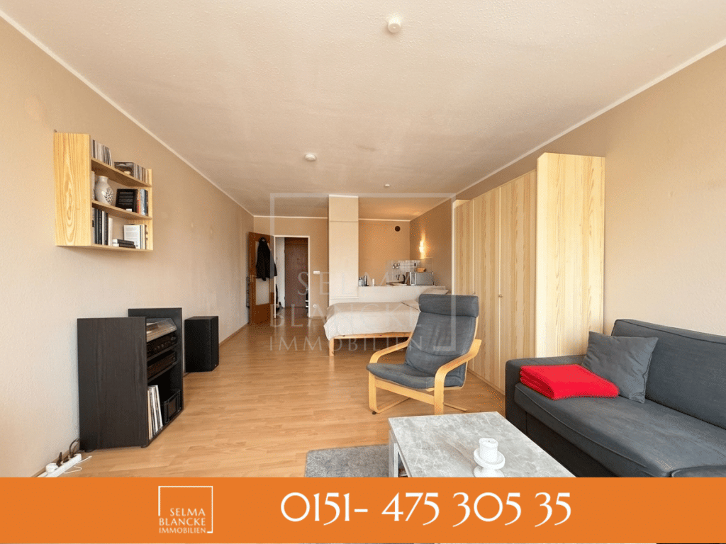 1-Zi.-Wohnung in Bayreuth-St. Georgen – 40 m², vermietet, barrierefrei erreichbar, Loggia u. Stellplatz, 95448 Bayreuth