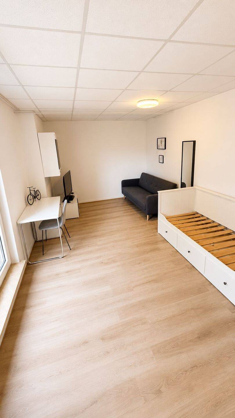 Mietwohnung, 1,5 Zimmer, 30 m², in Karlsruhe, 76135 Karlsruhe (Beiertheim-Bulach Oberreut Südweststadt Weststadt)