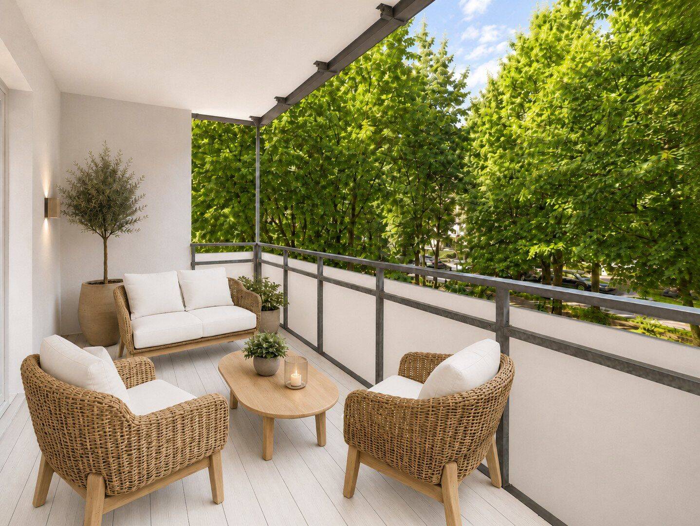 Kernsanierte 2,5-Zimmer-Wohnung mit Balkon in Solln – Erstbezug, provisionsfrei, 81477 München (Thalk. Obersendl.-Forsten-Fürstenr.-Solln)