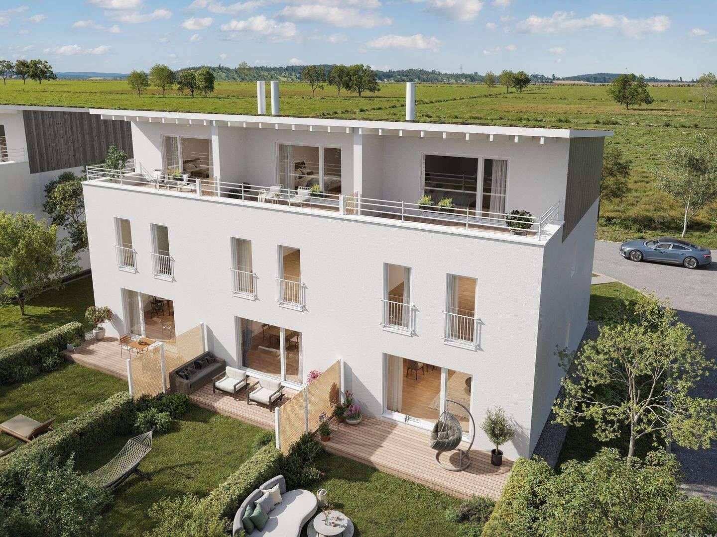 Am Sonnenhang (Haus B) – Moderne Stadthäuser in Aub, 97239 Aub