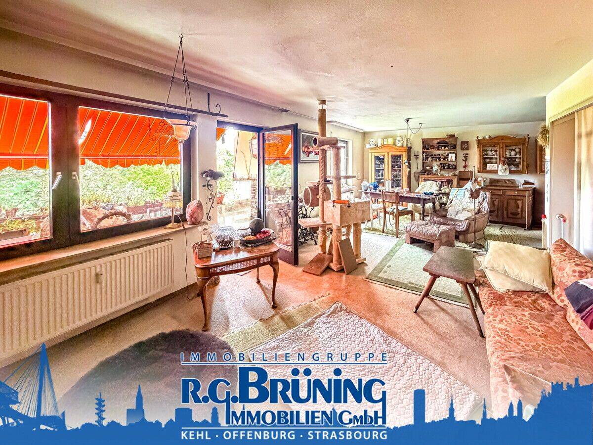 Verstecktes Potenzial : 3,5 Zimmerwohnung in Offenburger Bestlage, 77654 Offenburg