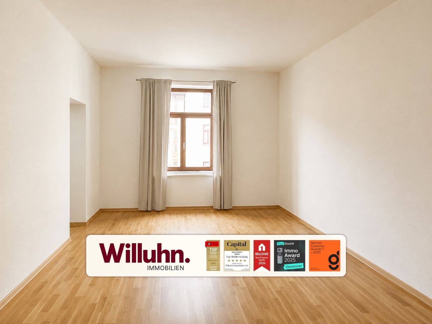 Gohlis-Süd: Modernes Single-Apartment mit Einbauküche – saniert 2020, 4155 Leipzig (Gohlis-Mitte Gohlis-Süd)