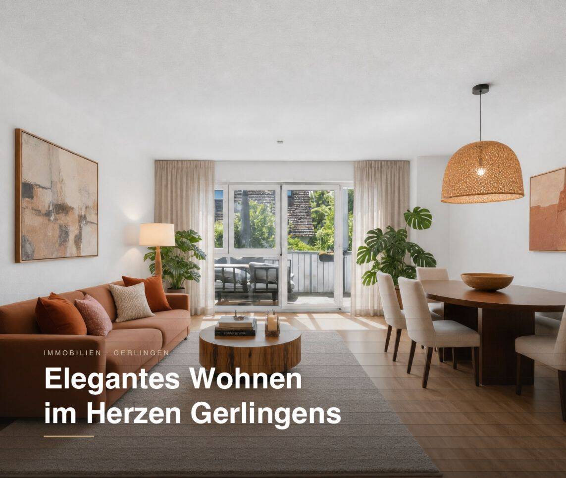 Helle 3 Zimmer Wohnung im Herzen vom Gerlinger Zentrum, 70839 Gerlingen