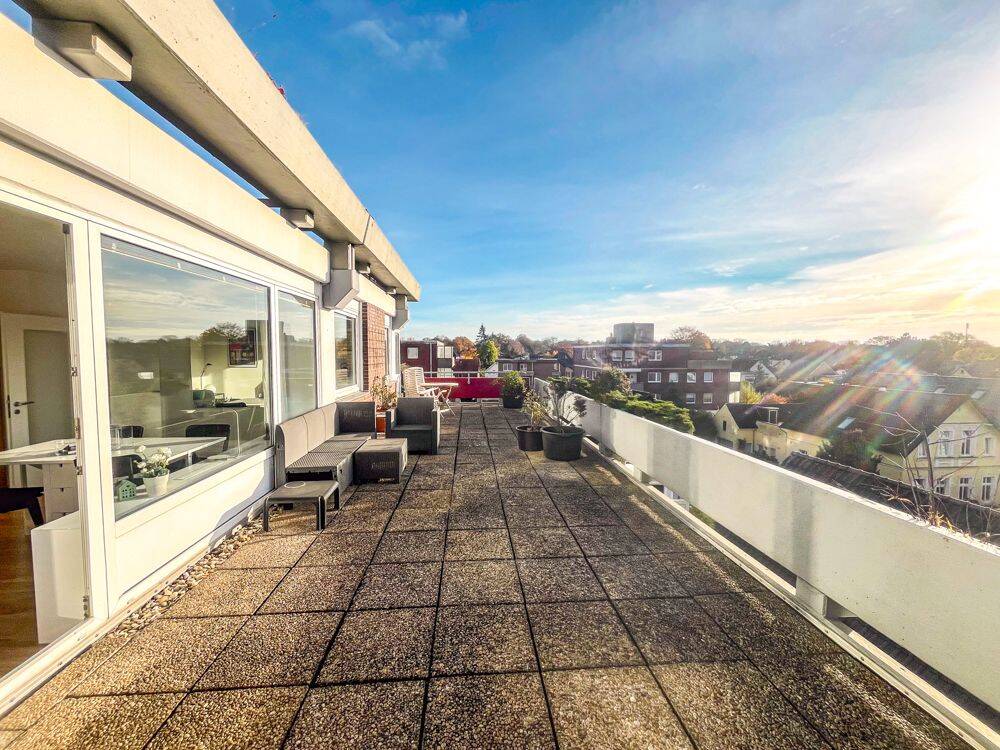 Möblierte 2-Zimmer-Wohung mit Dachterrasse nahe dem Eversten Holz!, 26122 Oldenburg (Oldb) (Eversten Innenstadt Wechloy)