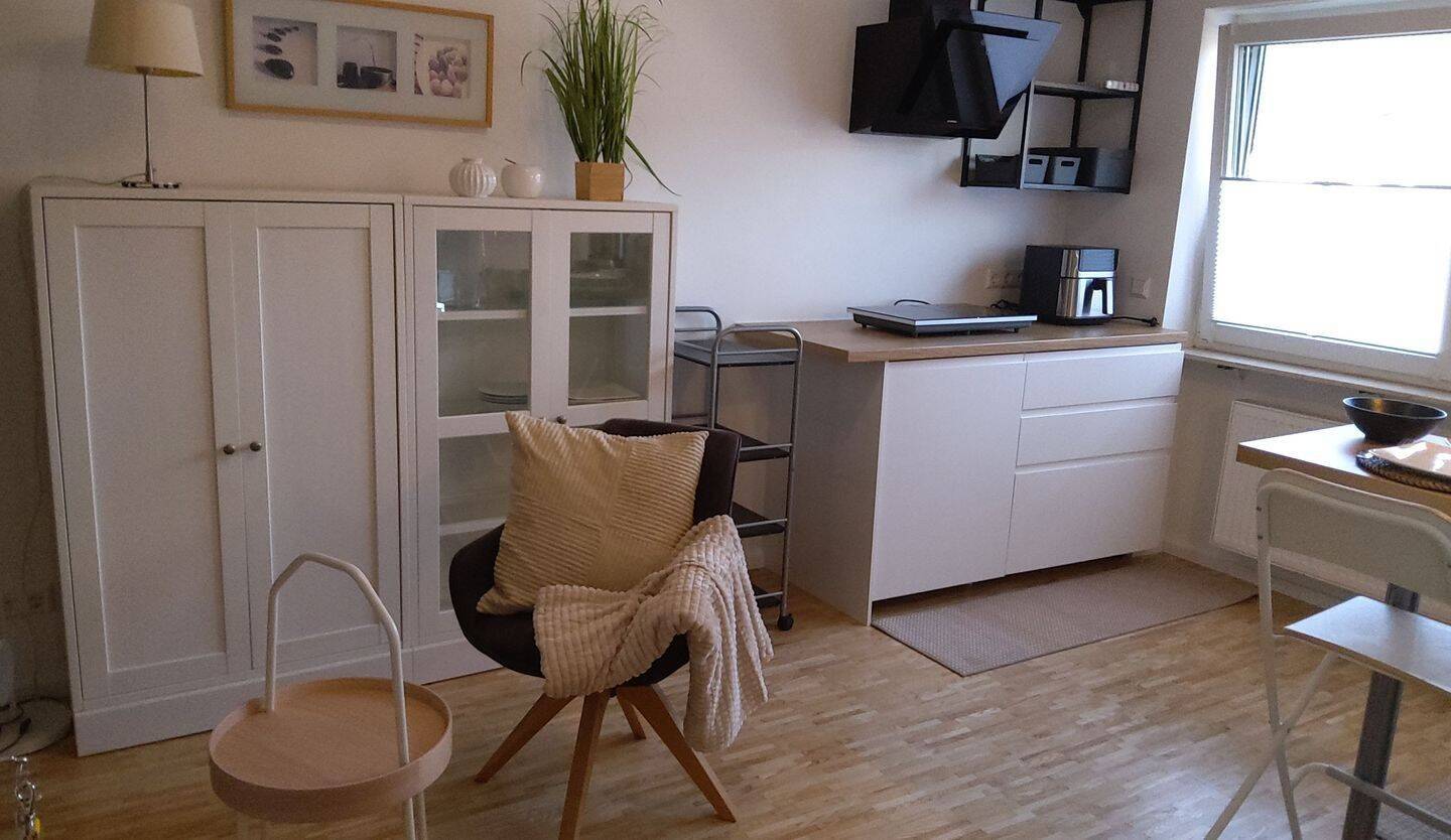 Klimaanlage! Exclusive, neue 1 Zimmer-Wohnung, voll ausgestattet.  Weingarten bei Karlsruhe, Bruchsal, Stutensee, Eggenstein., 76356 Weingarten (Baden)
