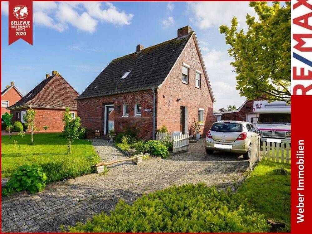 Sehr gepflegtes, modernisiertes Einfamilienhaus in ruhiger Lage von Jemgum mit großem Grundstück!, 26844 Jemgum