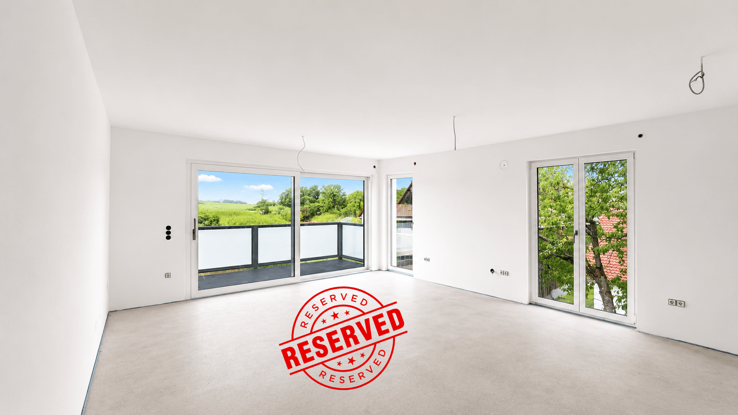 Helle 3-Zimmer-Wohnung im 1. Obergeschoss mit Südbalkon in Allersberg-Altenfelden – Reserviert, 90584 Allersberg