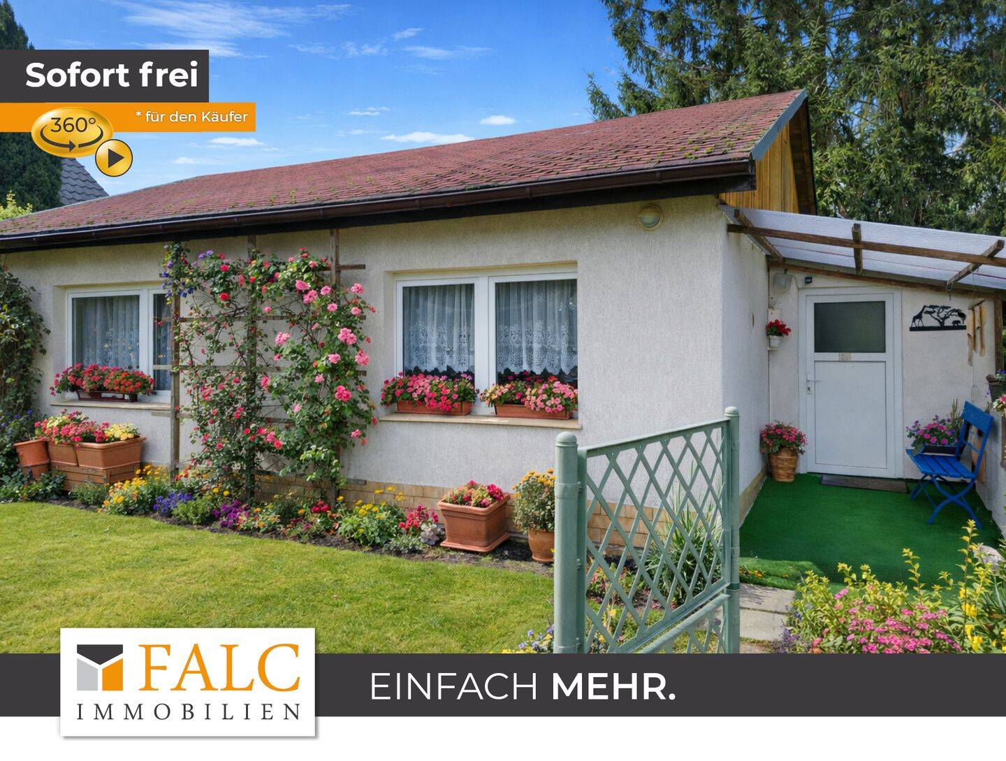Gepflegter Bungalow auf großzügigem Grundstück – FALC Immobilien, 15370 Petershagen/Eggersdorf