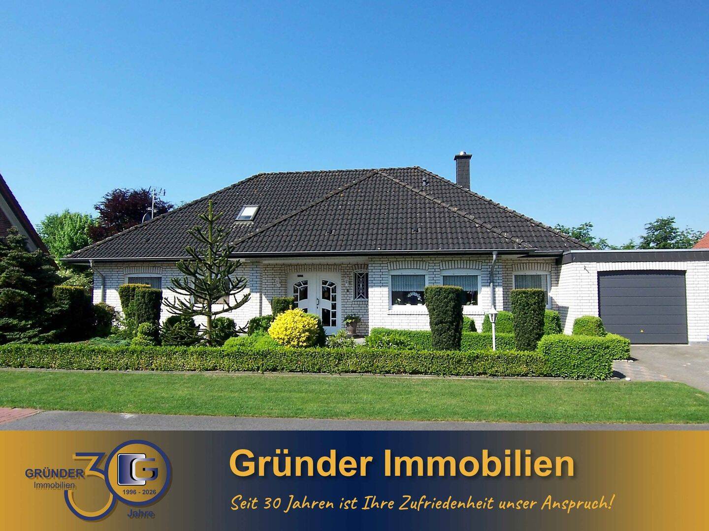 Käufer Provisionsfrei! Top Wohnqualität in ruhiger Lage – Winkelwalmdachbungalow mit Charme, 26892 Dörpen