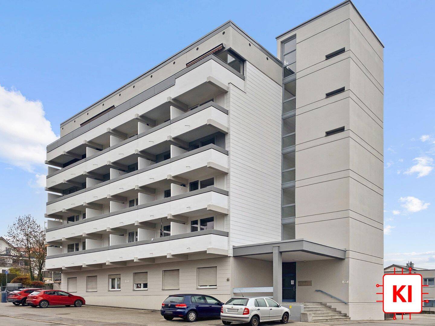 Über den Dächern Passaus – vermietetes 1-Zimmer-Apartment mit Westbalkon, 94036 Passau (Abraham Haidenhof-Nord Haidenhof-Süd Heining Kohlbruck)