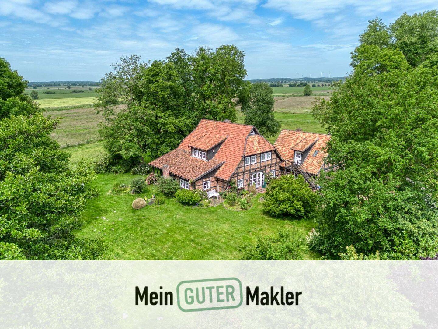 Einzigartiges Fachwerk-Anwesen mit Bauland, Gartenidylle & wohnlicher Zusatzfläche, 27624 Geestland
