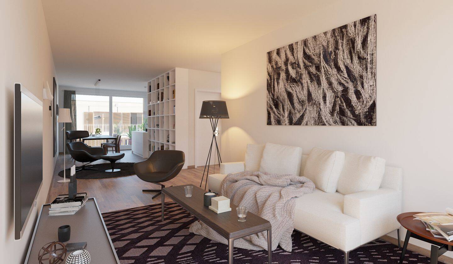 ** Erstbezug – 2 Zimmer in der Penthouse-Etage mit Top Einbauküche, Tageslichtbad & Dachterrasse **, 4107 Leipzig (Zentrum Zentrum-Süd)