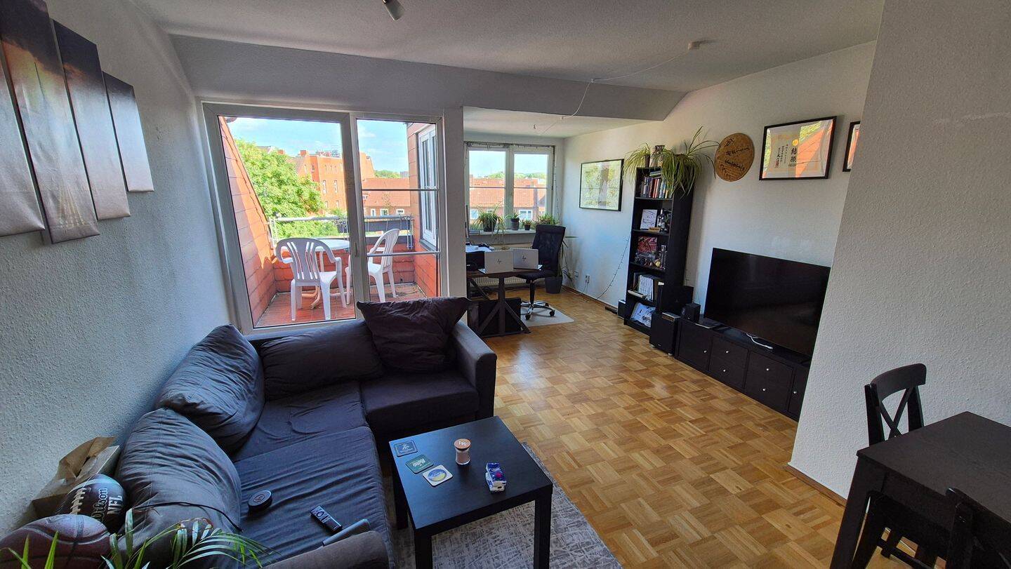 Voll möblierte 2-Zimmer-Wohnung zur Zwischenmiete | Mitte Oktober 2026 bis Ende April 2027, 22049 Hamburg (Wandsbek Dulsberg)