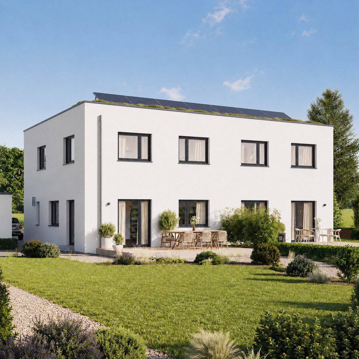 Münster-Handorf: Moderne EH40+ QNG-Doppelhaushälfte – clever vorgeplant, vielfältig konfigurierbar, 48157 Münster