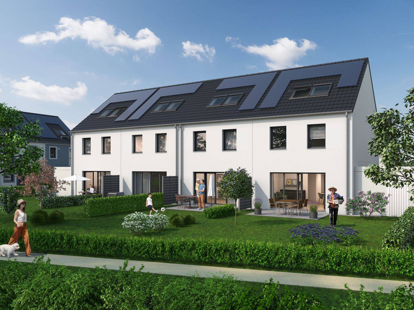 PURE SK – Reihenmittelhaus mit Carport und Stellplatz, 47829 Krefeld (Gartenstadt Uerdingen)