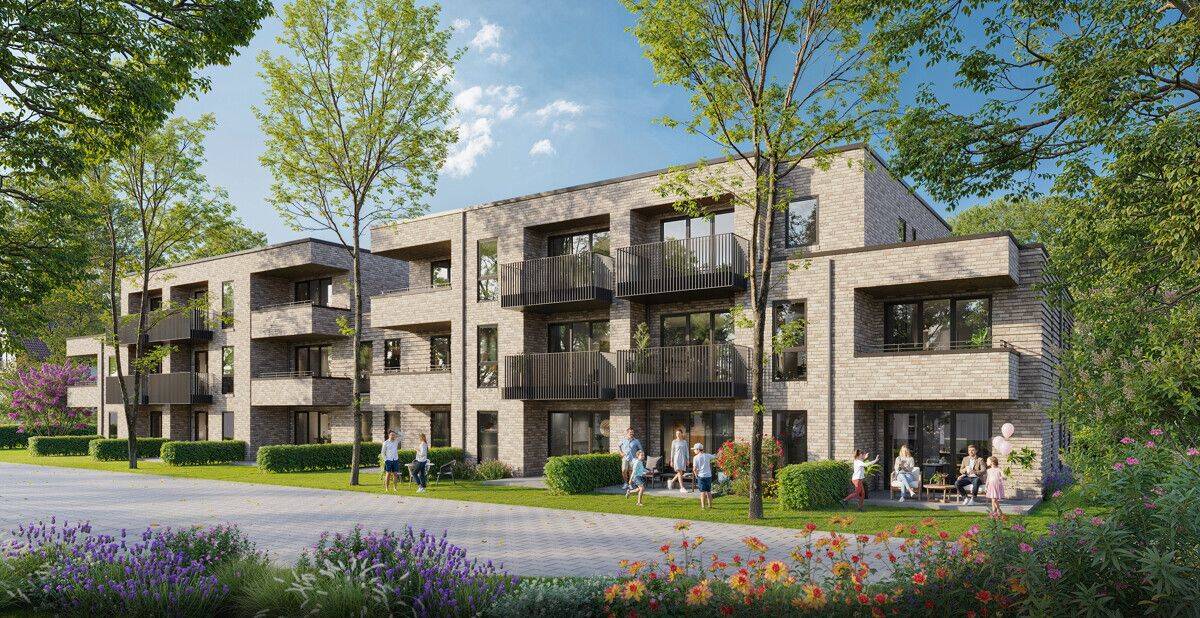 Neubau-Eigentumswohnung (KFW 40 + QNG) im OG mit Loggia in moderner Wohnresidenz in Nadorst, 26127 Oldenburg (Oldb) (Alexandersfeld Bürgerfelde Nadorst)