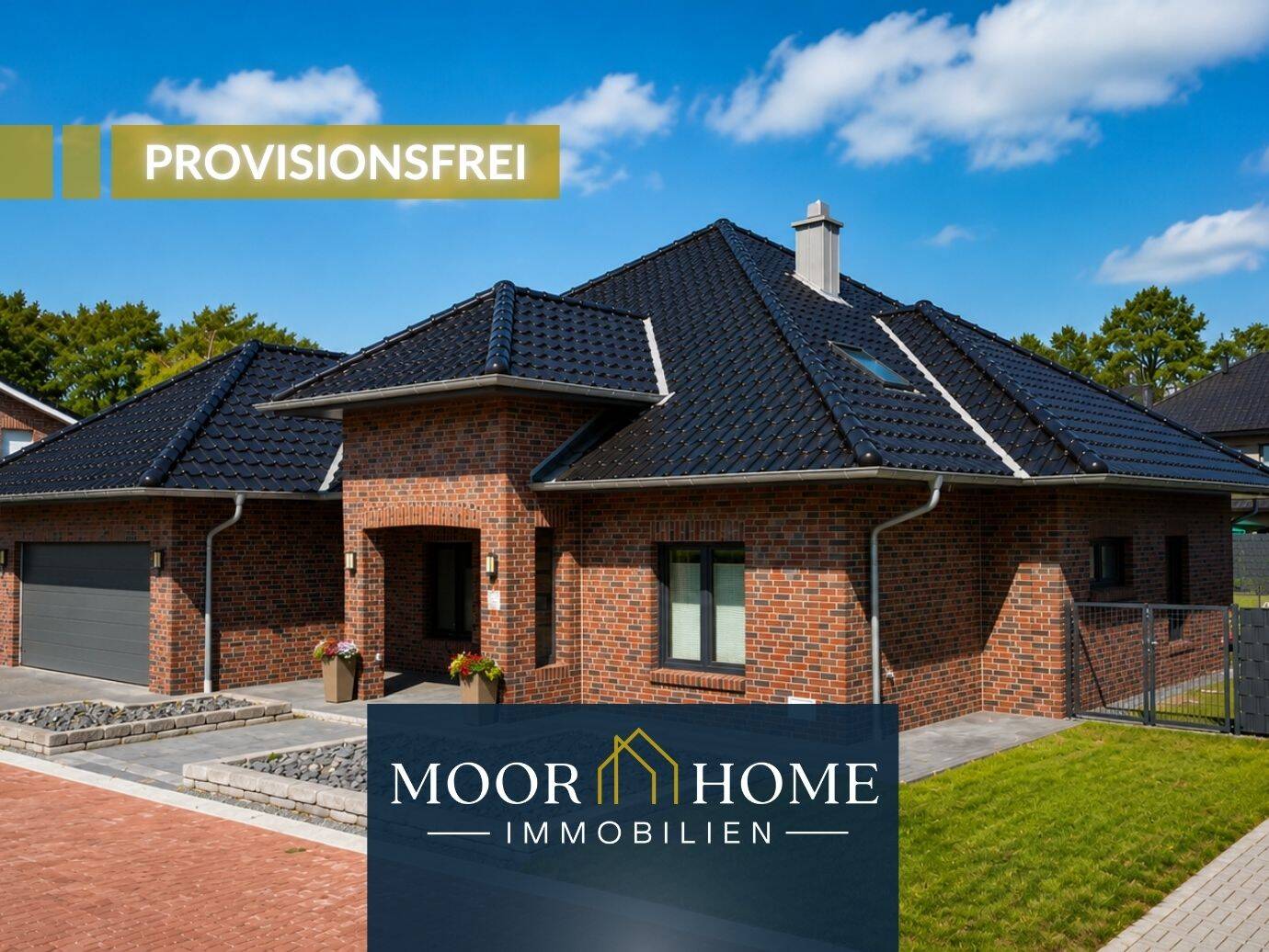 Provisionsfrei: Moderner Walmdachbungalow für höchste Wohnansprüche, 49733 Haren (Ems)