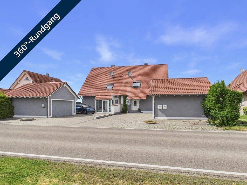 Gepflegte Doppelhaushälfte mit ausgebautem Dachstudio, 86669 Königsmoos