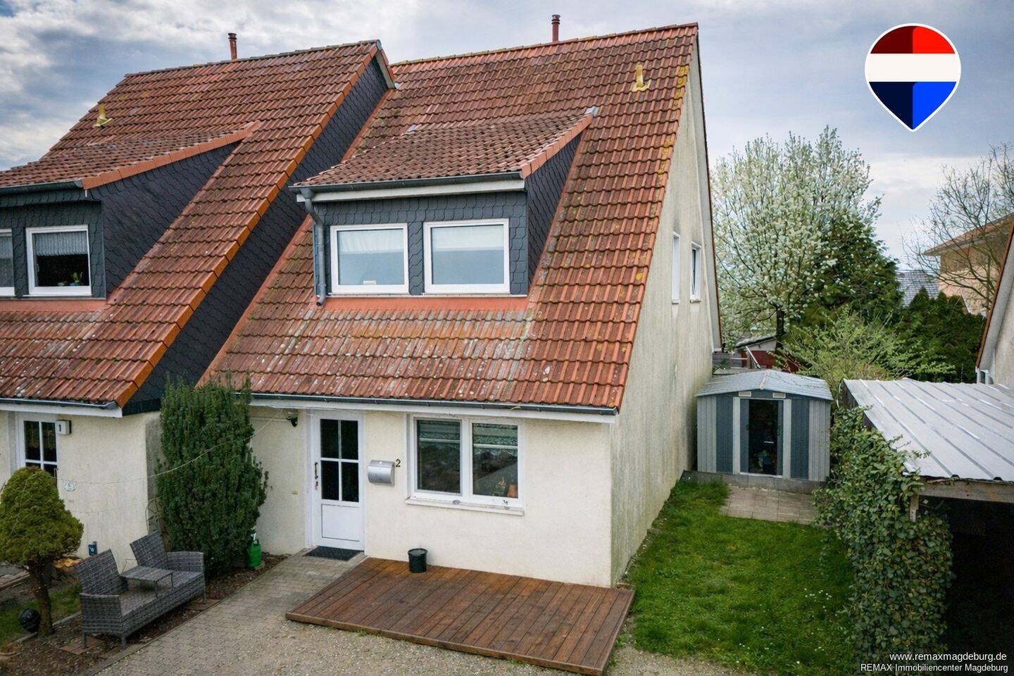 Jetzt investieren: Vermietete Doppelhaushälfte mit Perspektive in Klein Rodensleben, 39164 Wanzleben-Börde