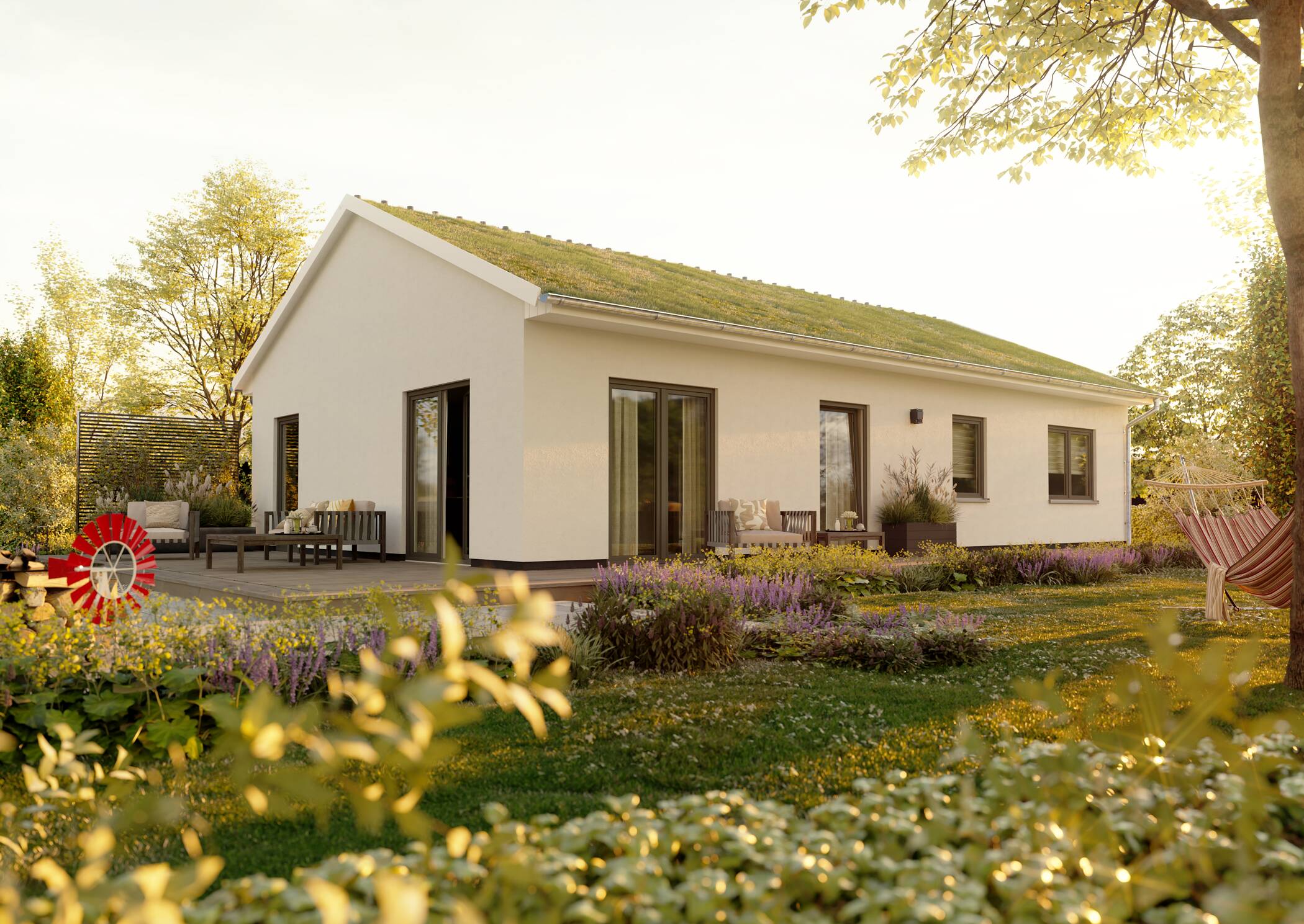 Bungalow mit Gründach., 33189 Schlangen