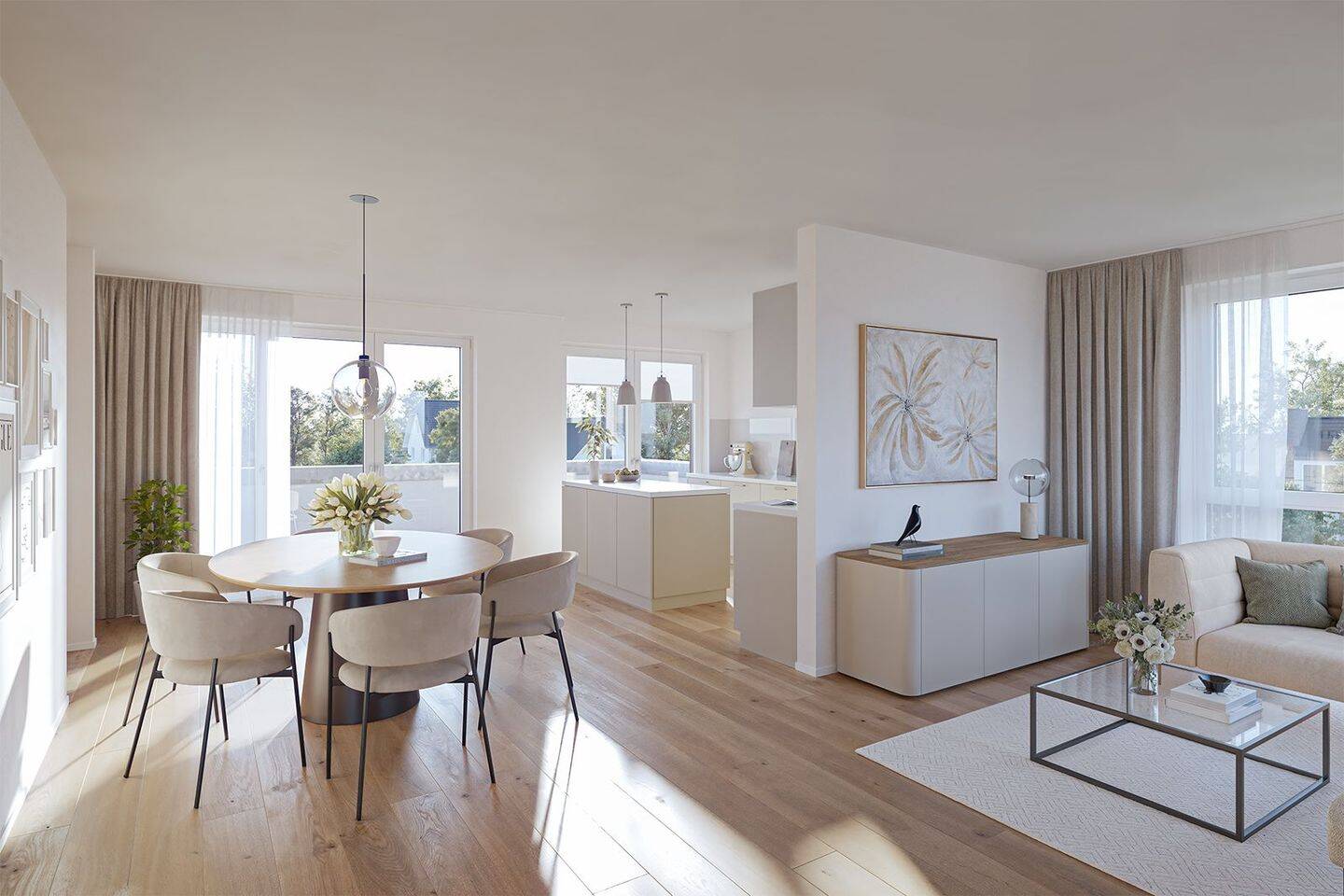 Licht, Luft und Lebensqualität – Maisonette mit Dachterrasse