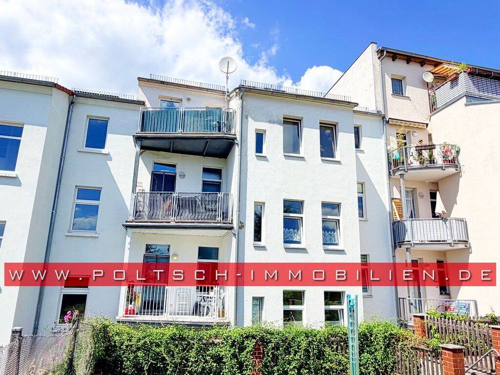 Großzügige Studio-Dachgeschosswohnung mit Balkon und Weitblick, zentrumsnah, 7546 Gera