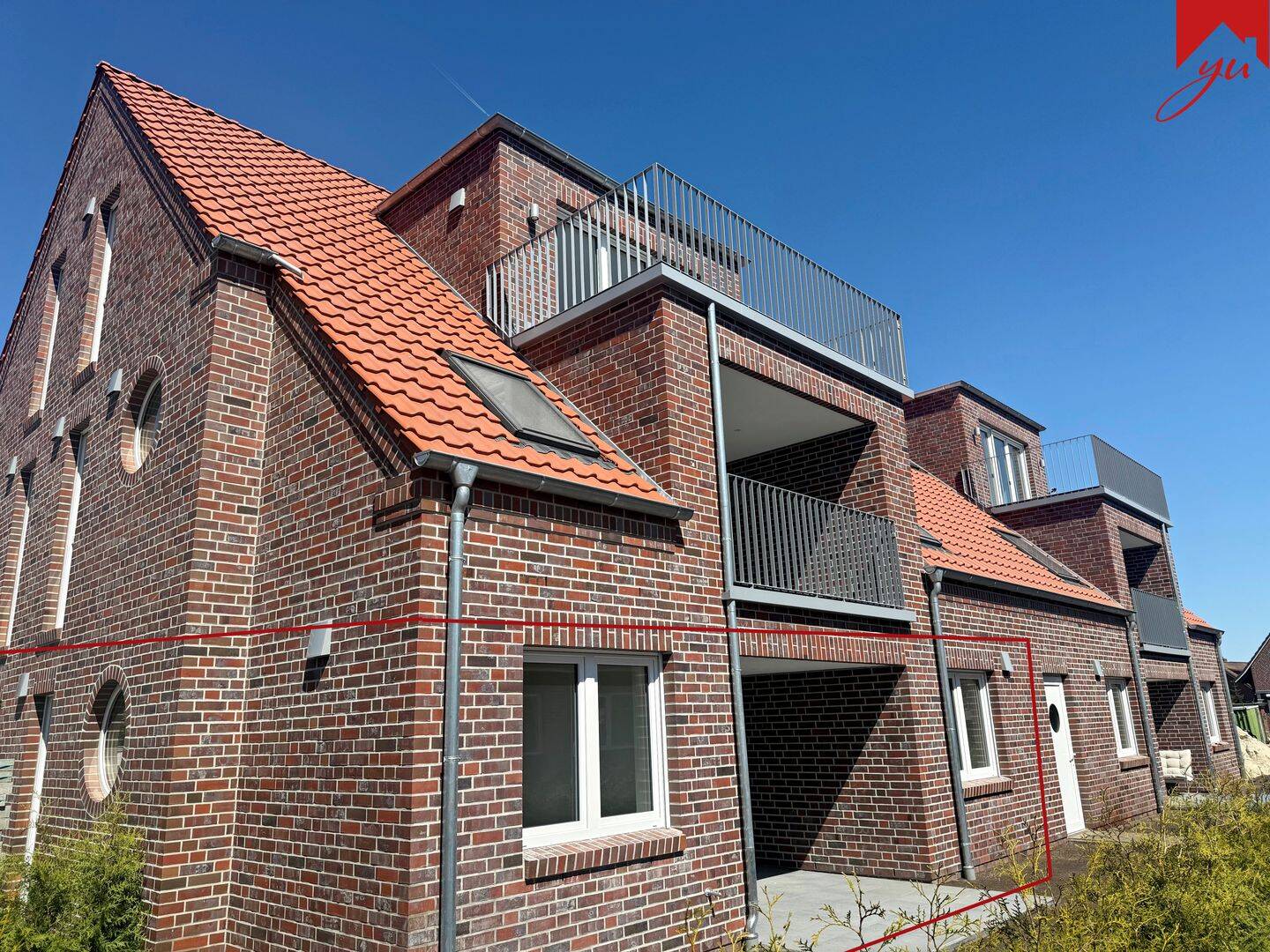 Ansprechende Erdgeschosswohnung im schönen Neubau in Esens!, 26427 Esens