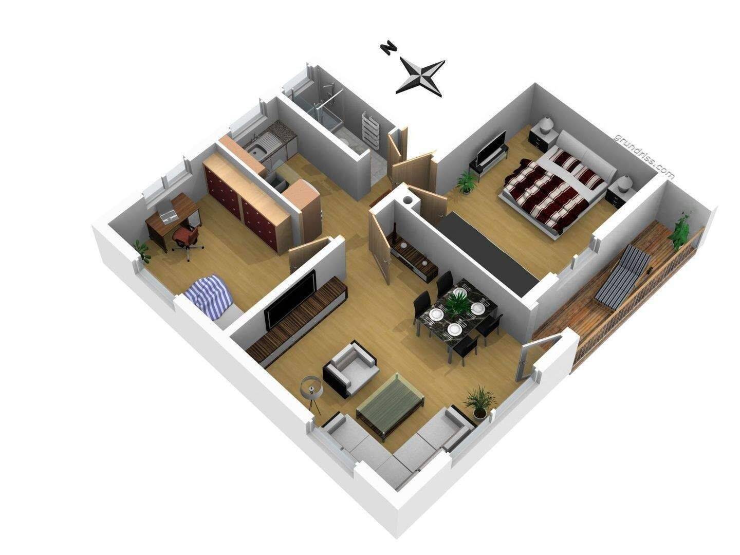 Kompakte 3 Zimmerwohnung in Salem. Besichtigung am 23. Juni möglich, 88682 Salem
