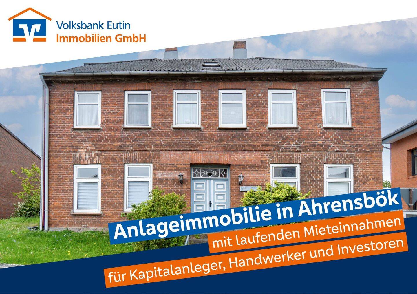 Sanierungsbedürftiges Anlageobjekt mit attraktiver Renditebasis in zentraler Lage von Ahrensbök, 23623 Ahrensbök