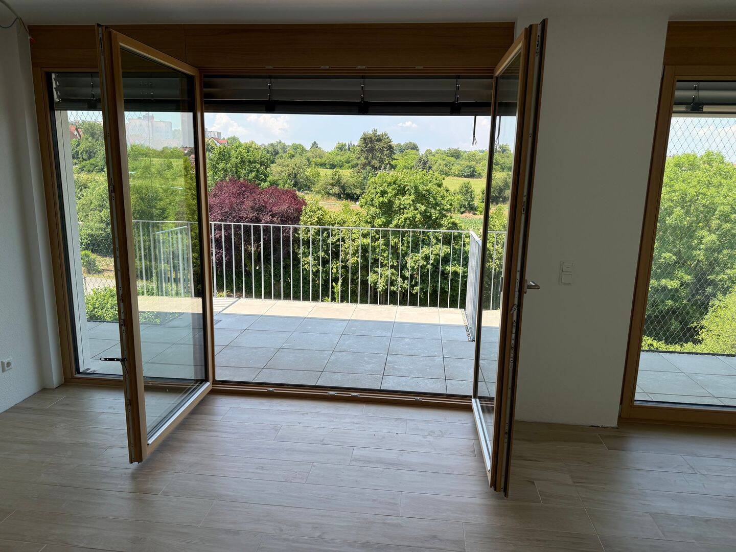 Neubau Erstbezug: Helle 2-Zimmerwohnung mit Balkon und EBK in Rottenburg a.N., 72108 Rottenburg am Neckar