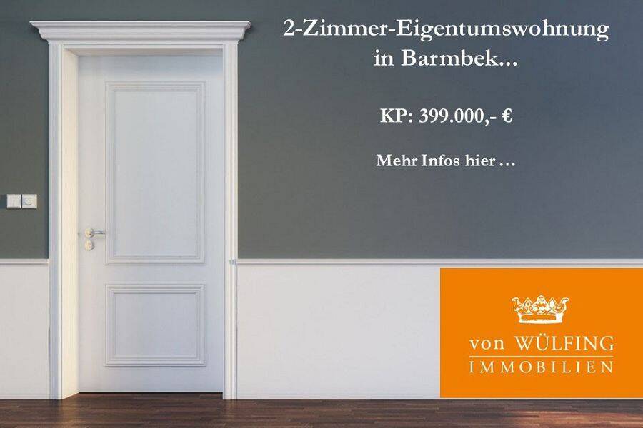2-Zimmer-Eigentumswohnung in Barmbek…