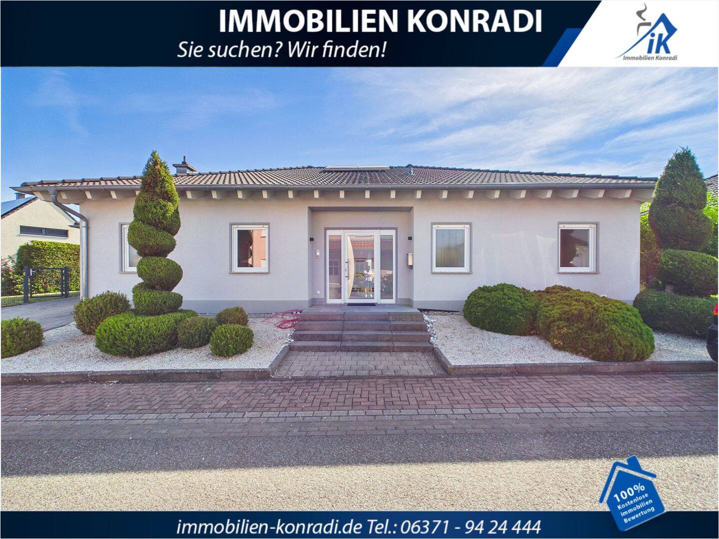 IK | Herschberg: schönes Bungalow mit Garten in ruhiger Lage, 66919 Hermersberg