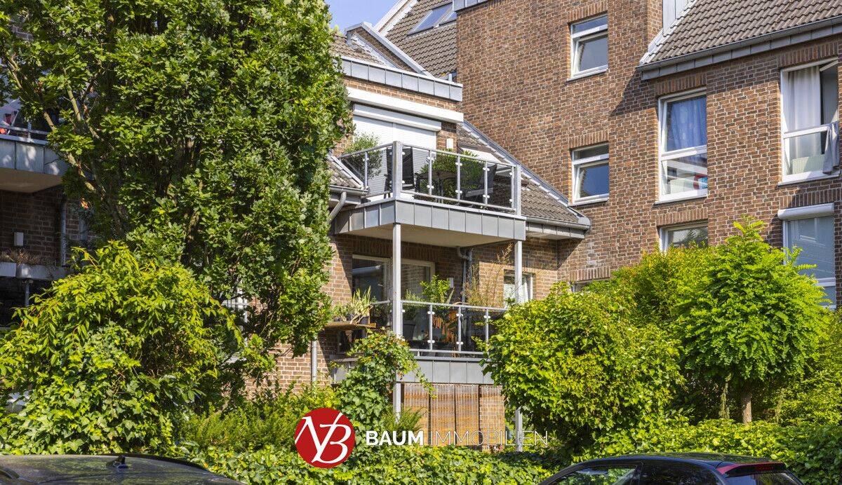 3-Zimmer-Wohnung mit 2 Bädern, Einbauküche und Balkon in Süd-Westausrichtung in Meerbusch-Büderich, 40667 Meerbusch