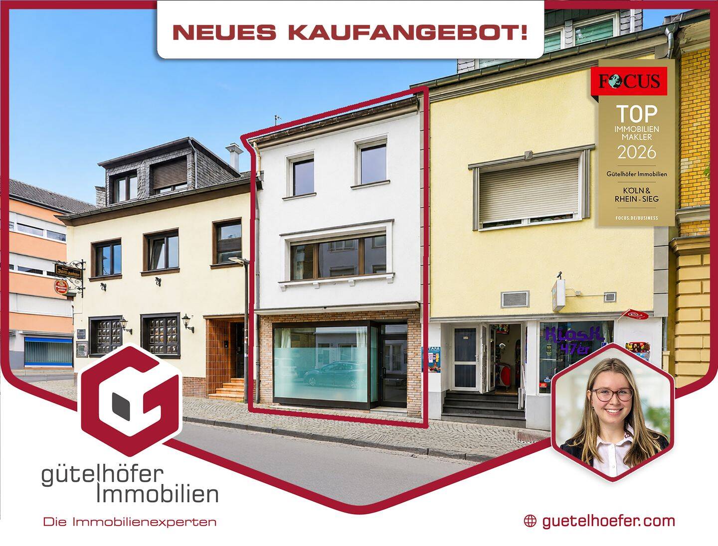 Wohnen und Arbeiten unter einem Dach mit Dachterrasse in gefragter Euskirchener Innenstadtlage, 53879 Euskirchen