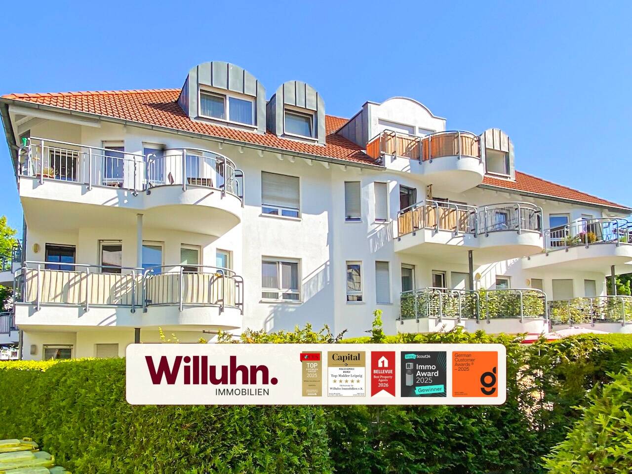 Balkon und Tiefgaragenstellplatz in ruhiger Lage, 4158 Leipzig (Güterverkehrszentrum Lindenthal Lützschena-Stahmeln Wiederitzsch)