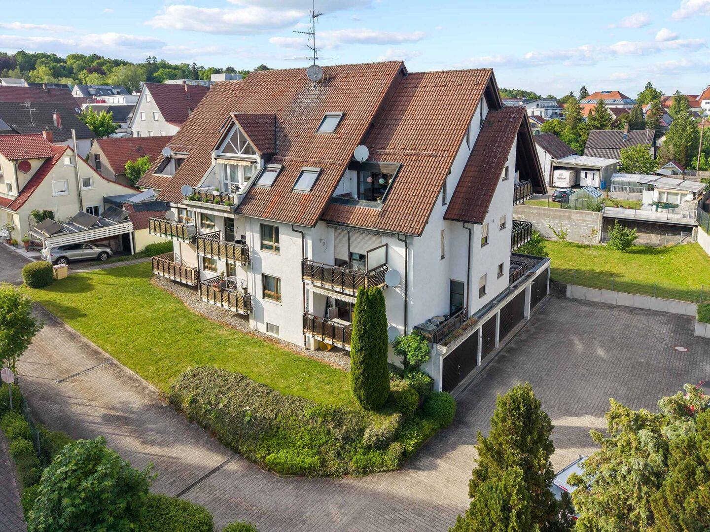Zentrale 2-Zimmer-Wohnung mit Balkon in Aulendorf – funktionaler Grundriss in guter Stadtlage, 88326 Aulendorf